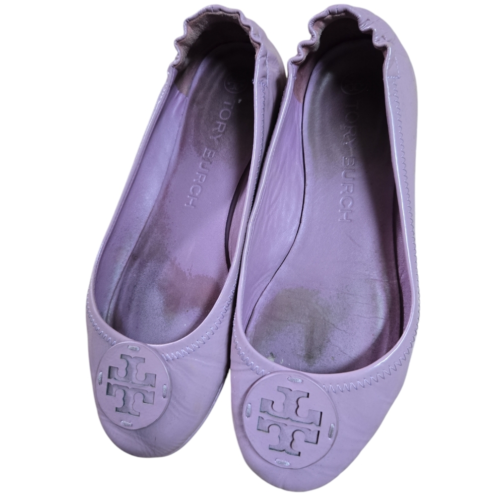 Tory Burch size 9 lavender ballet flats